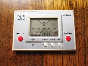 Vermin (MT-03) Nintendo Game & Watch in Excellent Condition