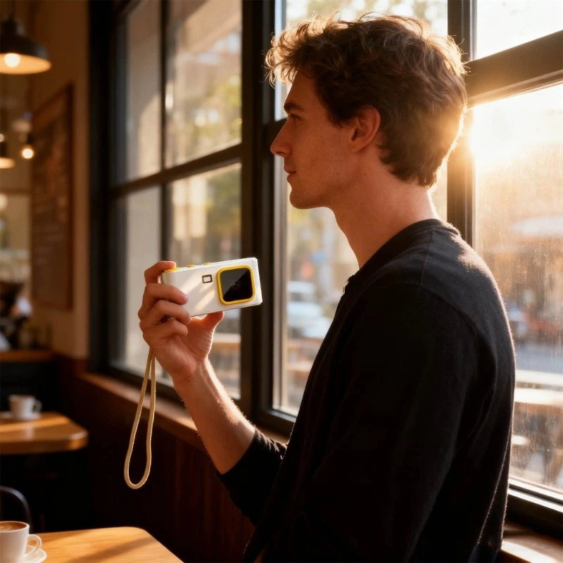 Retro Styles USB Digital Camera 12MP Video 8 Filters Portable Pocket Size - Image 3 of 4