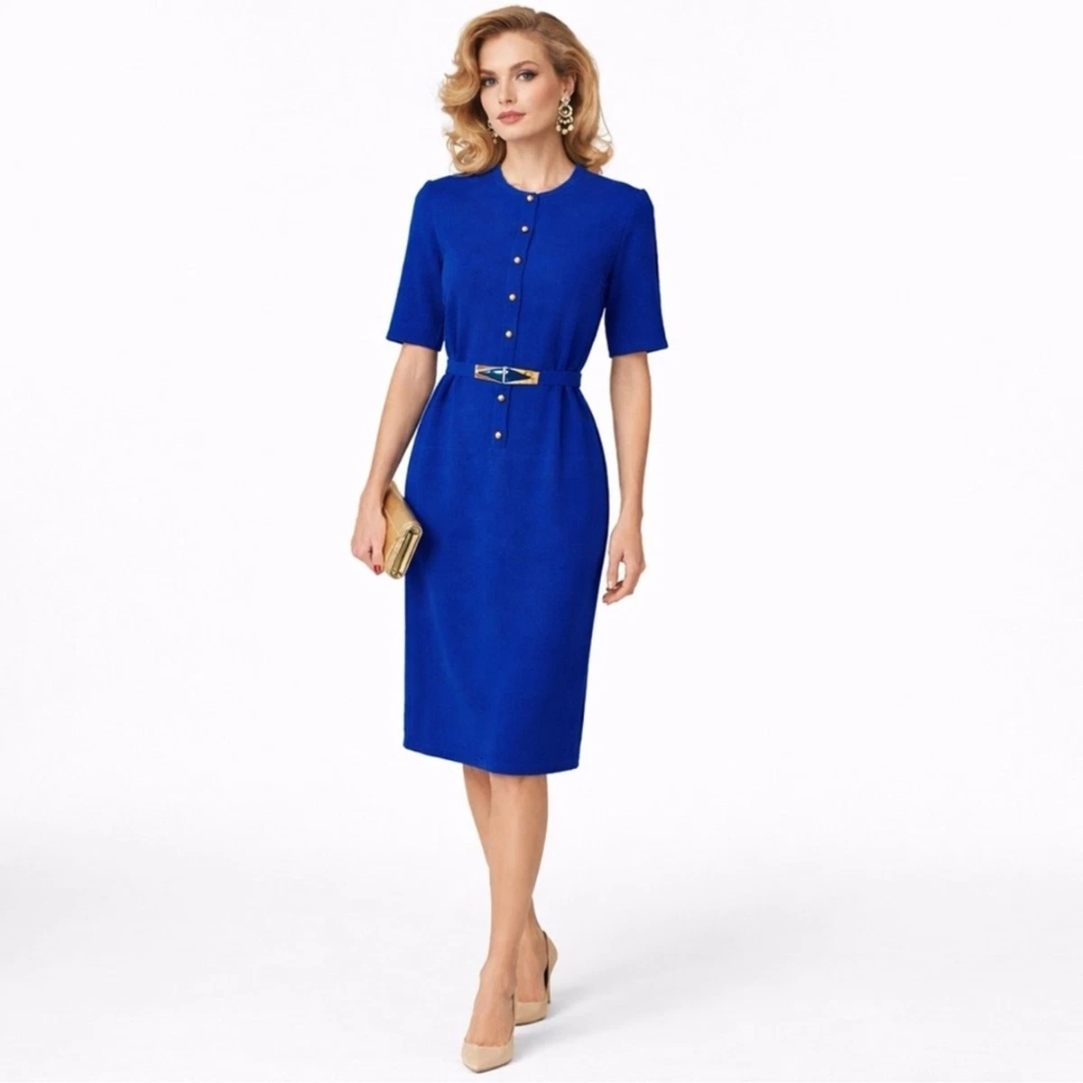 ST JOHN Knits Marie Gray Indiana Women's Dresses for sale - eBay