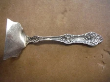 Sterling Silver Baby Food Pusher Beautiful Floral Pattern(NO MONOGRAM) *4000