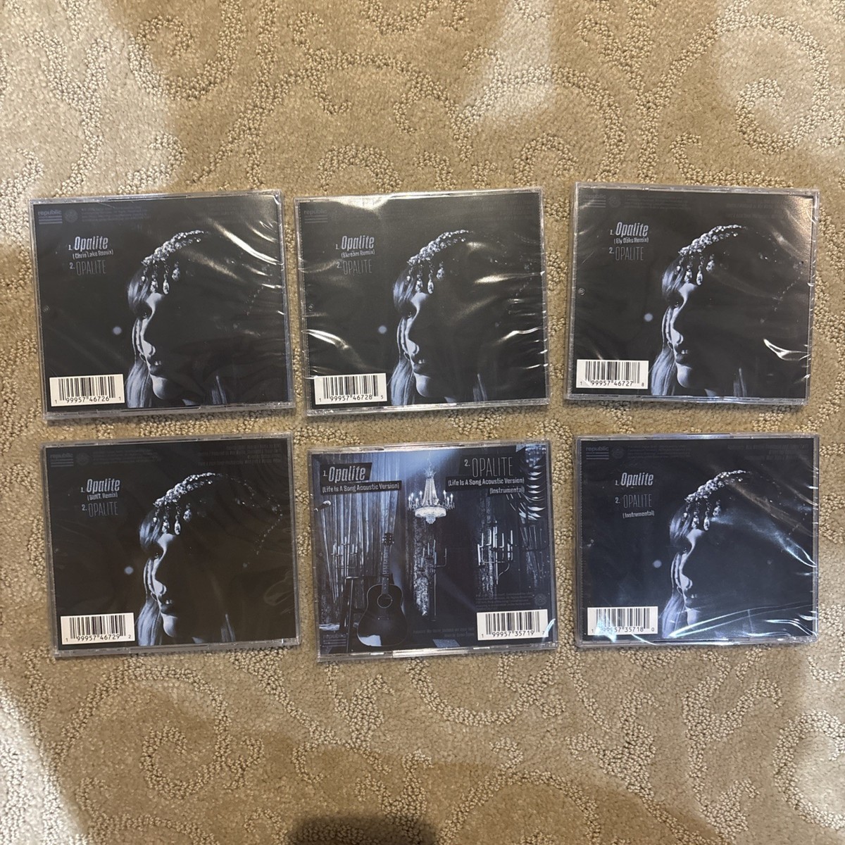 Taylor Swift Opalite REMIX Collectible CD Bundle! 6 CD's brand New