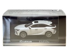 Kyosho Lexus RX450h+ White Nova Glass Flake 1/43 Model Car 14+