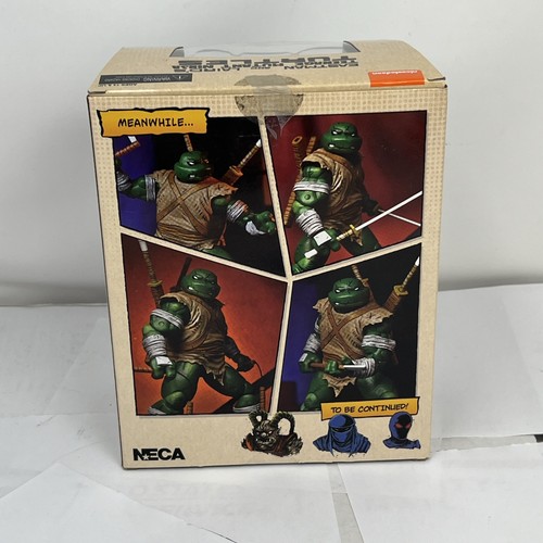 NECA - Mirage Comics - LEONARDO, RAPHAEL, MICHELANGELO & DONATELLO SET Tmnt 18cm 0634482543290