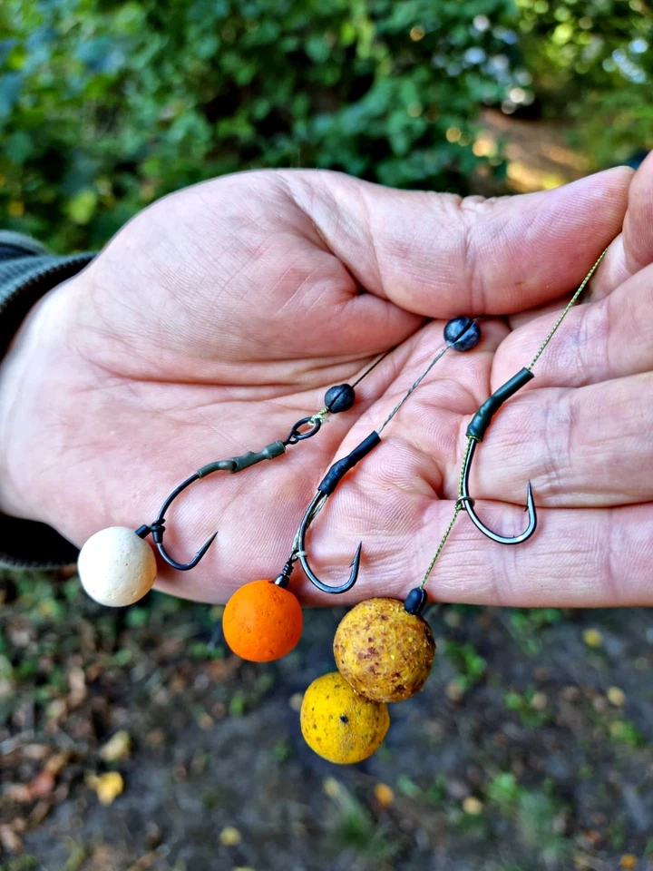 Tandem Baits Rig FC Pop-Up per Carpa 4 2pz Set 4pz - Immagine 4 di 4