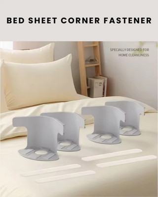 Heavy Duty Bed Sheet Clips | Corner Grippers for Mattress & Sheet Holders*/++