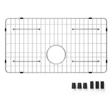 Stainless Steel Sink Grid and Protectors for Bottom of Kitchen Sink 26" x 14"...