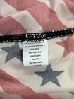 Patriotic America Legging Ankle Length One Size Red White Blue Stars and Stripes — photo 3