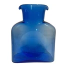 Blenko Glass Turquoise Blue Double Spout 384 Water Bottle