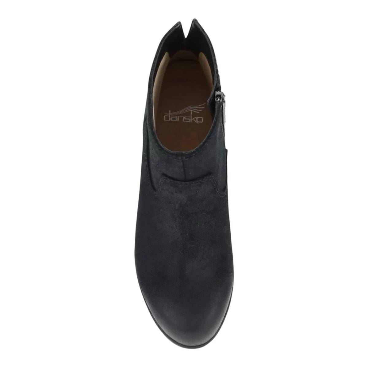 Dansko Carmella Ankle Booties Black Suede Arch Support Boot Sz 37, 38, 42 NEW