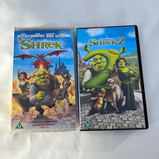 Shrek VHS bundles - Shrek 1 & Shrek 2