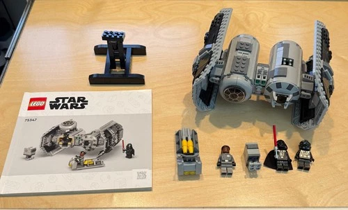 LEGO® Star Wars™ 75347 TIE Bomber™ Complete. All mini figs, manual, and stand!