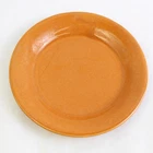 Vintage Bauer Los Angeles 6.25" La Linda Brown Bread Plate Earthenware Pottery