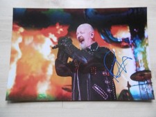 Rob Halford "Judas Priest" signed 8x12 inch photo autograph