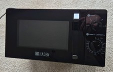 Haden 700w Microwave Oven , Black , Vgc Hardly Used, 17 Litre Capacity, cheap 