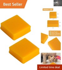 Versatile 30g Beeswax Block   Ideal for Leather Craft, Sewing  Candle Making