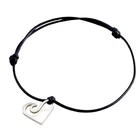 Silver+Surf Jewelry Love Wave Pendant Gold Plated Bracelet