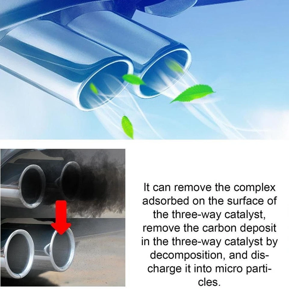 ☆3x Boost Up Vehicle Engine Catalytic Converter Cleaner Multipurpose 120ml - Image 3 of 4