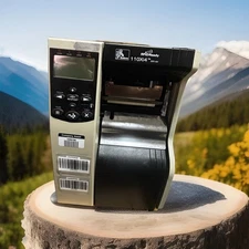 Zebra 110Xi4 203dpi RFID DT/TT Industrial Thermal Label Printer-TESTED