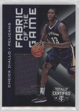 2016 Totally Certified Fabric of the Game Rookie Materials Cheick Diallo #27 s7f