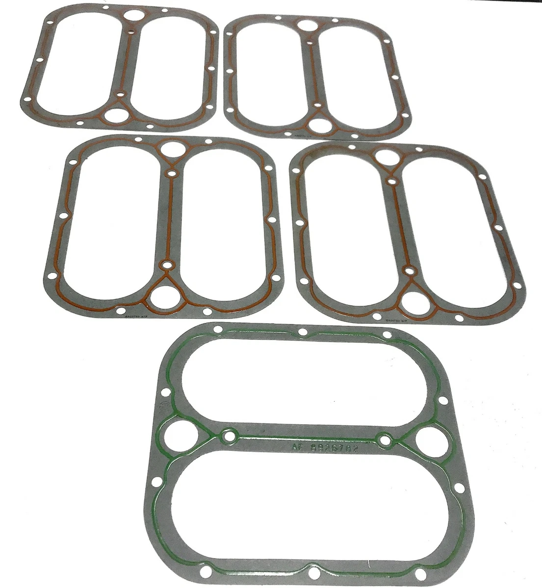 Detroit Diesel OEM Dual Oil Cooler Gasket 8926782 [Lot of 5] NOS 