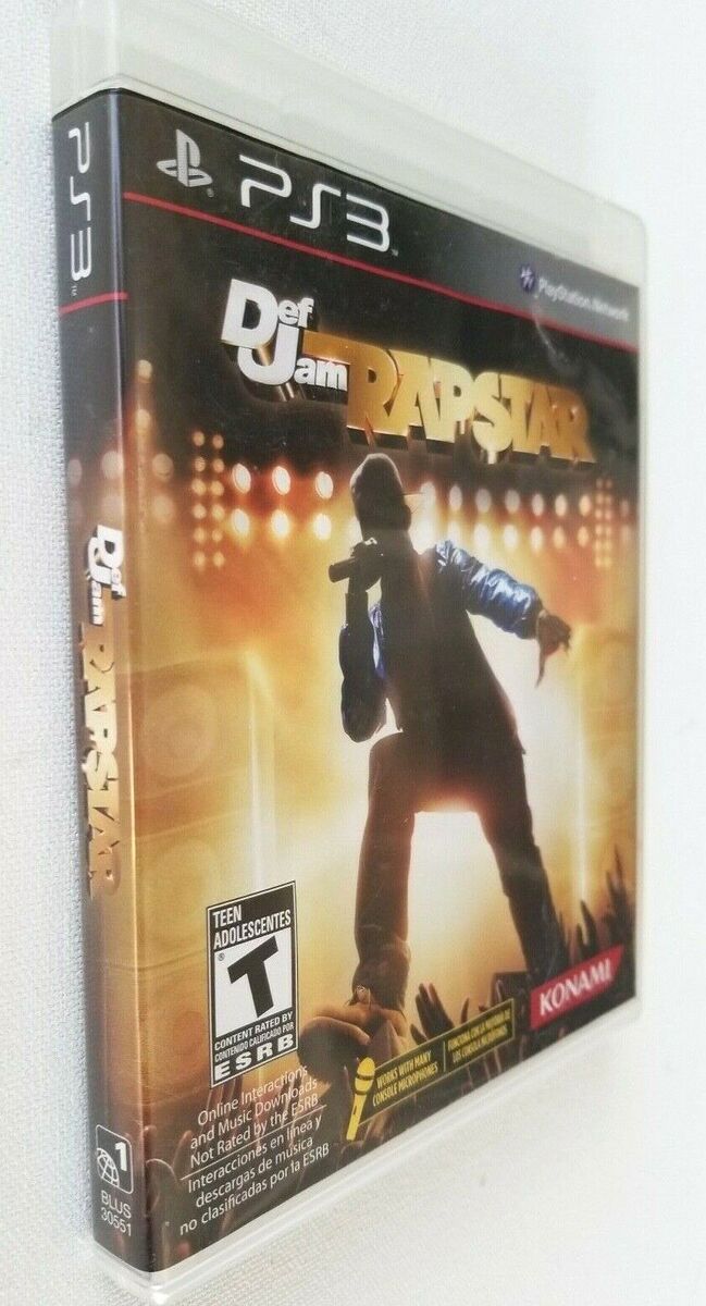 Playstation 3 - Def Jam Rapstar  Retrograde Gaming and Collectibles