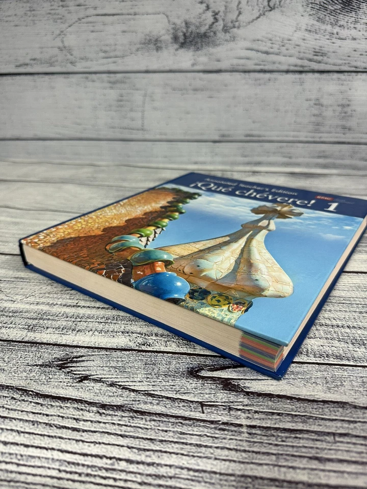 QUE CHEVERE! 1 “ANNOTATED TEACHER'S EDITION” By Litteken Beer - Hardcover - Image 4 of 4