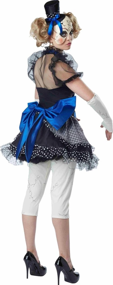 Disfraz de muñeca bebé retorcida para adulto X-pequeña Foto 2 de 2