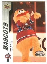 2022 Upper Deck National Hockey Card Day MASCOTS Youppi! Montreal Card # M-6 