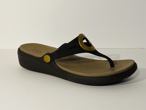 women's sanrah beveled circle wedge flip