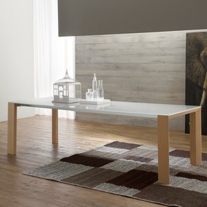 Tavolo design allungabile clapton per arredo sala pranzo in legno e ... Arredamento sala pranzo