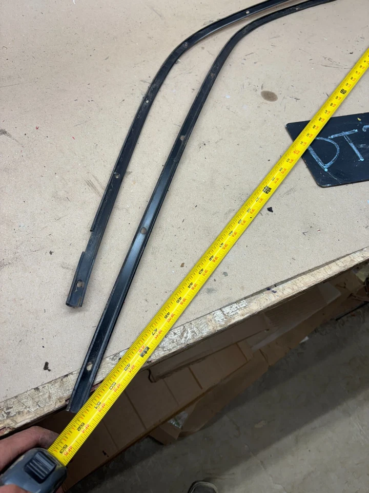 Dodge Ram 1500 2500 3500 1994-1997 cabina extendida puerta resistente a la intemperie moldura de retención Foto 2 de 4