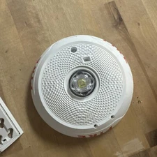 System Sensor SCWLED Fire Alarm Ceiling White comes without strobe plate 