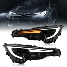 LED DRL Headlights For Toyota Corolla 2020-2024 High/Low Beam Front Head Lamps