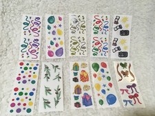 Creative Memories Balloon Stickers and More! Set Of 10 Mixed Embellishments