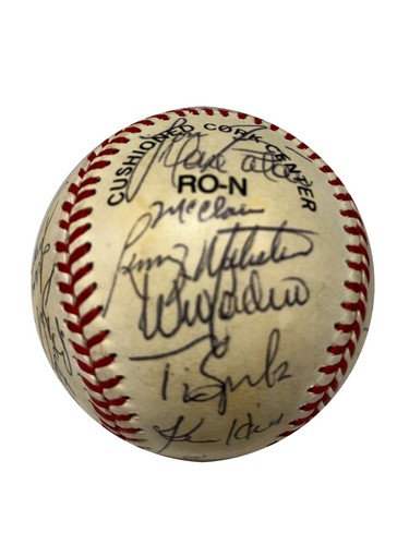1993 Montreal Expos Team Signed Baseball - Picture 3 of 6