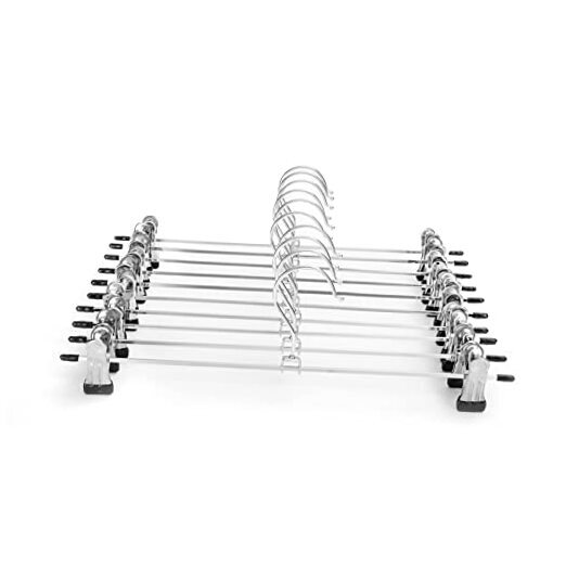Adjustable Non-Slip Pants & Skirt Hangers 10-Pack-image