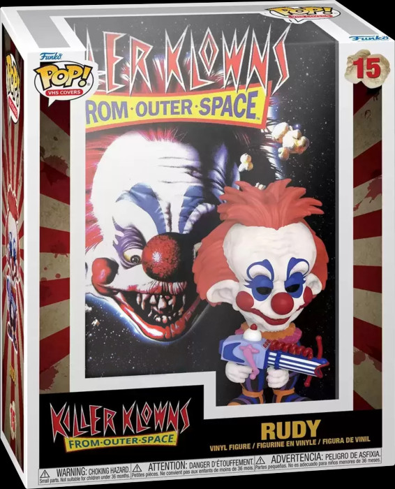 Killer Klowns From Outer Space Rudy Pop! Vhs Covers Vinyl Figure [Fun68245]