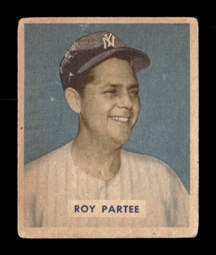 Roy Partee #149 Baseball Cards 1949 Bowman trading card — raw and PSA graded price guide