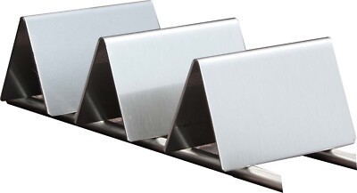 Brötchenhalter aus Edelstahl schwere Ausführung für 2 Snacks von Warehouse59