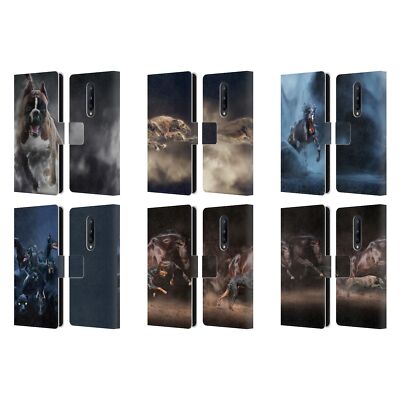 OFFICIAL KLAUDIA SENATOR ANIMAL ART LEATHER BOOK CASE FOR ONEPLUS PHONES