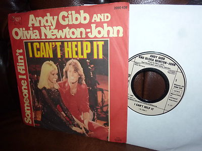 Andy Gibb and Olivia Newton John, I Can't Help It, Someone I Ain't, RSO 1980, 7''