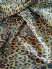 37 yards of Leopard Print fabric for Draperies or Upholstery