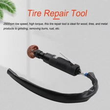 Air Tire Buffer Kit Car Truck Tire Patch Grinder Pneumatic Buffing Repair Tool