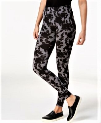 NEW First Looks Large Floral Seamless Skimmer Leggings FL17569