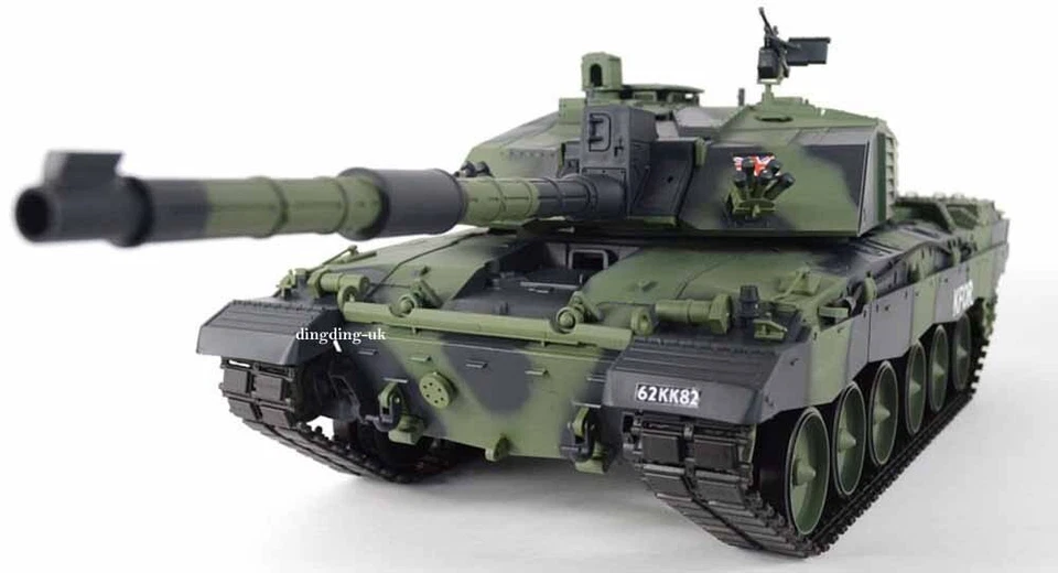 HENGLONG Heng Long Special Edition Radio Remote Control RC Challenger Tank 1/16 Camou UK