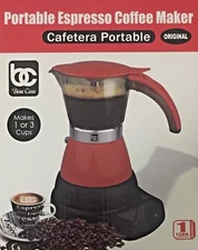 Bene Casa Cuban Electric Espresso Maker 1‑3 Cup – Portable Coffee Machine