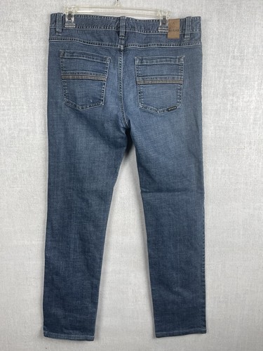 prAna Breathe Jeans Men’s 33 Blue Stretch Slim Fit Comfort Denim Pants - Picture 2 of 14