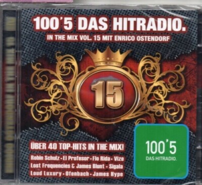 100`5 Das Hitradio - In The Mix - Vol. 15 - Mixed by Enrico Ostendorf - 2 CD Neu