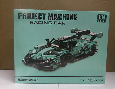 Project Machine, Racing Car 1:14 Scale, Technol Model, Ages 6 and up, 1209+PCS