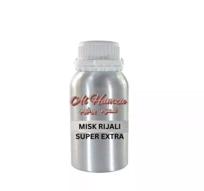 Long Lasting Al Hamza MISK RIJALI SUPER EXTRA Fresh Attar Natural Oil Fragrance 